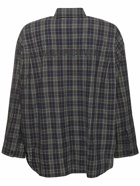 BALENCIAGA - Light Check Cotton Shirt