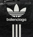 Balenciaga - x Adidas leather duffel bag