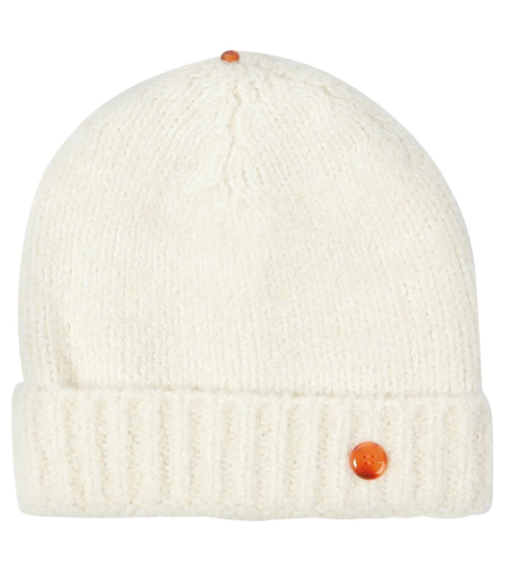 Photo: God's True Cashmere Wind ribbed-knit cashmere beanie