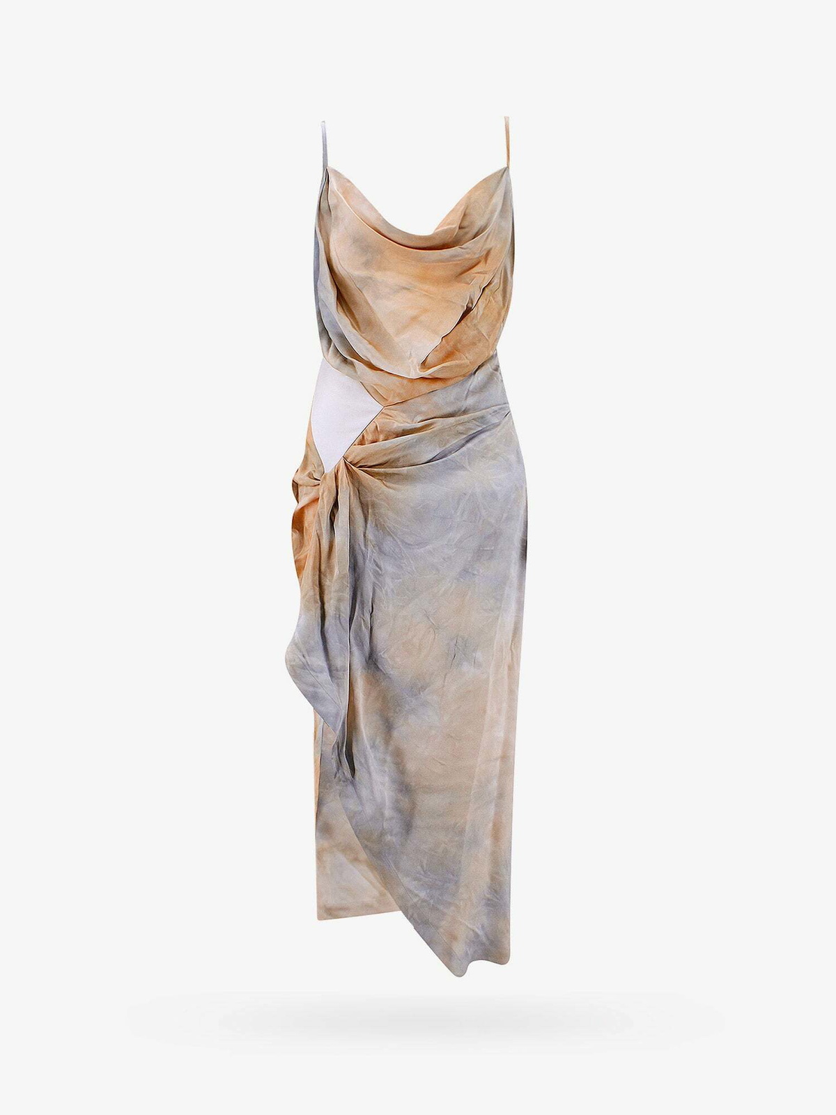 Off White Dress Beige Womens Off-White