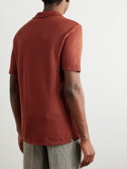 Massimo Alba - Aruba Linen-Piqué Polo Shirt - Red