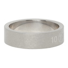 Maison Margiela Silver Numbers Ring