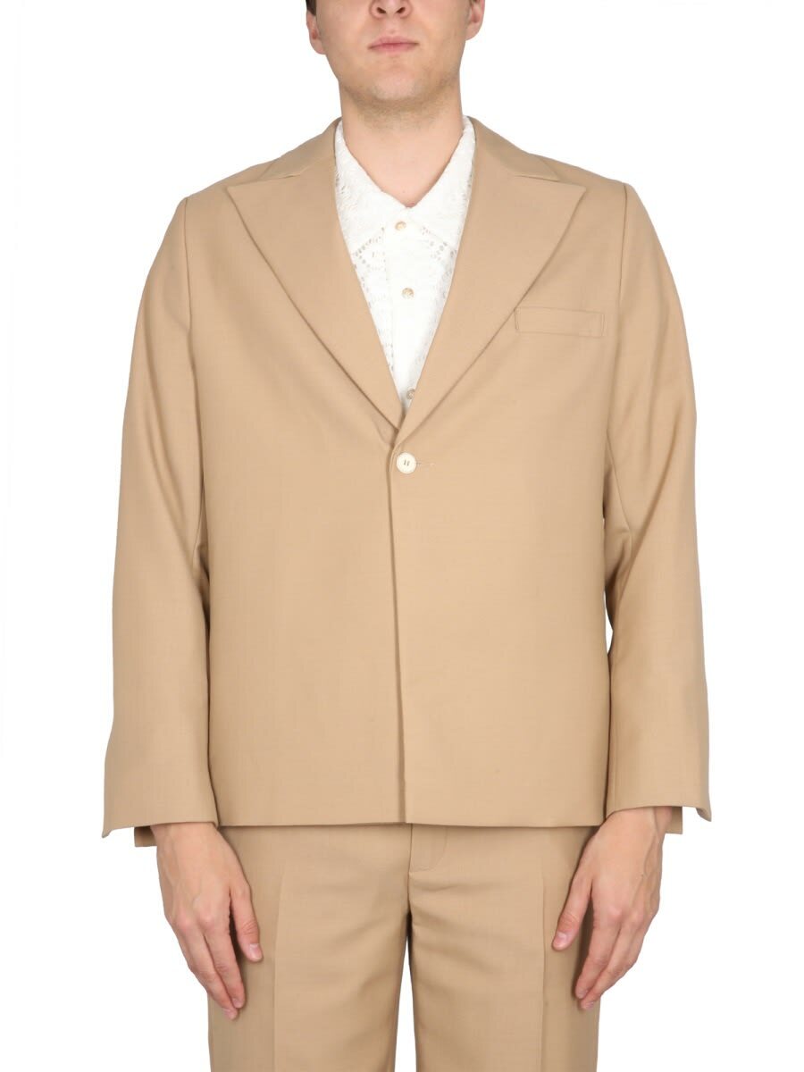 Séfr SSENSE Exclusive Navy Hamra Blazer Séfr