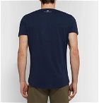 Orlebar Brown - Best Man Printed Cotton-Jersey T-Shirt - Men - Navy