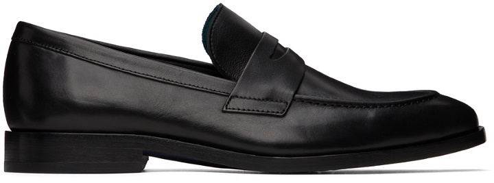 Photo: PS by Paul Smith Black Rossi Loafers
