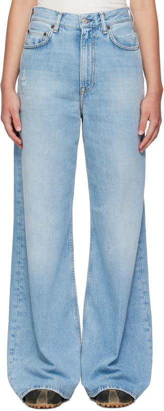 Photo: Acne Studios Blue Regular Fit 2022F Jeans