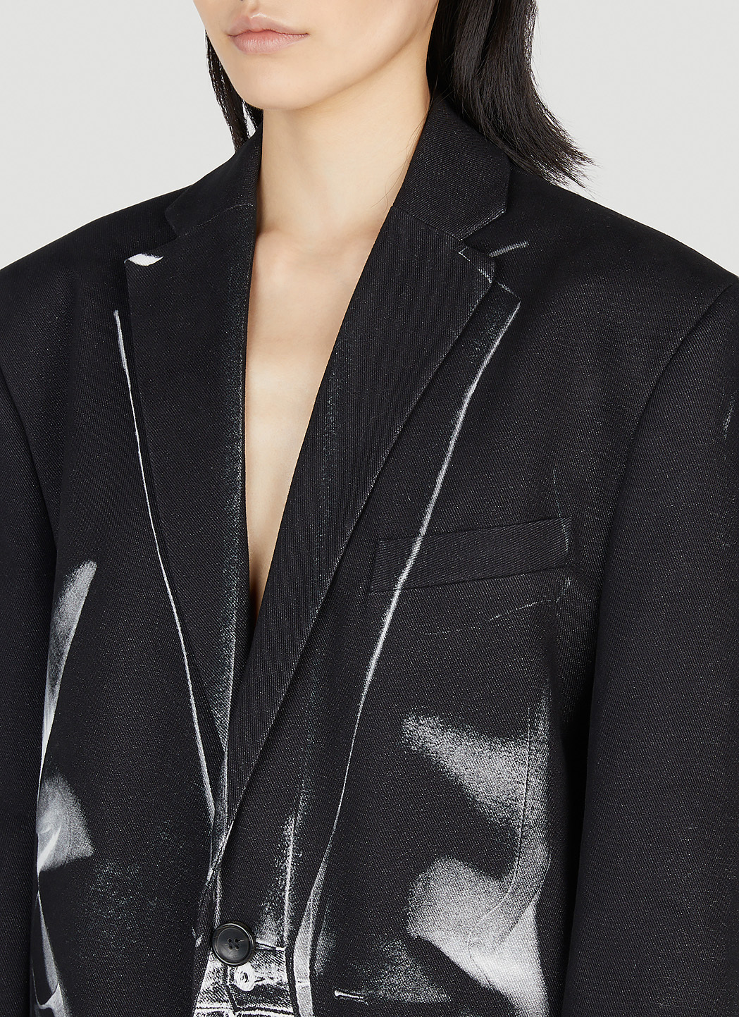 Y/Project x Jean Paul Gaultier Trompe L'Oeil Janty Coat