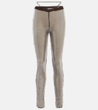 Nensi Dojaka - Sequined leggings
