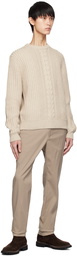 Theory Beige Vilare Sweater