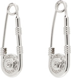 Versace Safety Pin Earrings