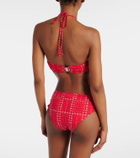 Marant Etoile Prudige printed mid-rise bikini bottoms