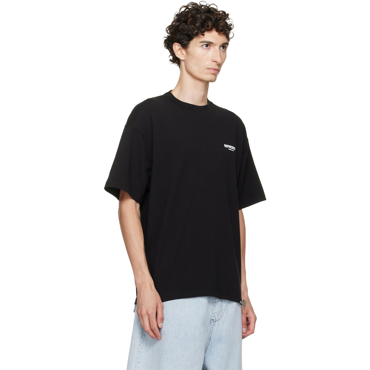 Represent Black Printed 'Owners Club' T-shirt