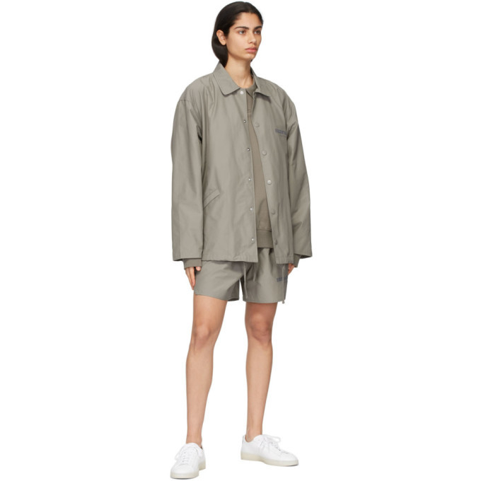 Essentials Taupe Volley Shorts Essentials