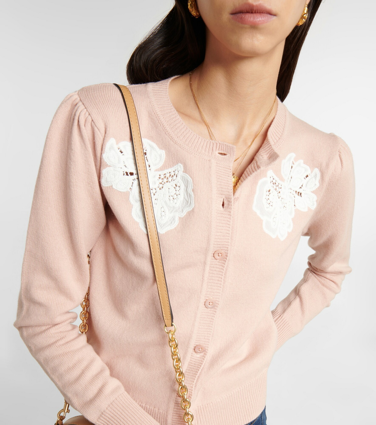 See By Chloe - Floral-embroidered cardigan