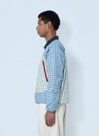 Metalwood Checked Zip-Up Jacket