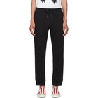 McQ Alexander McQueen Black Rib Lounge Pants