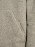 RICK OWENS - Hooded Knit Zipped Sweater
