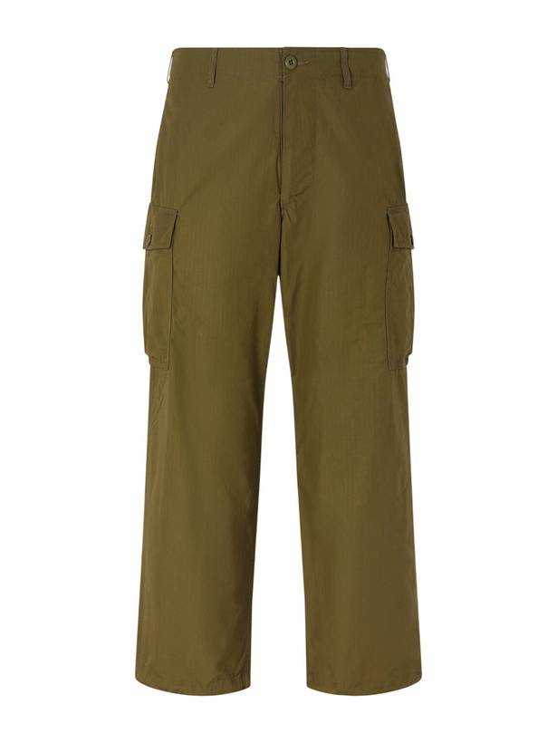 Photo: Beams Plus - Cotton-Ripstop Cargo Trousers - Green
