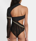 Roberta Einer Dina asymmetric knit bodysuit
