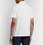 Incotex - Ice Cotton-Jersey Polo Shirt - White