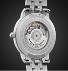 MONTBLANC - Star Legacy Automatic Date 42mm Stainless Steel Watch, Ref. No. 117324 - White