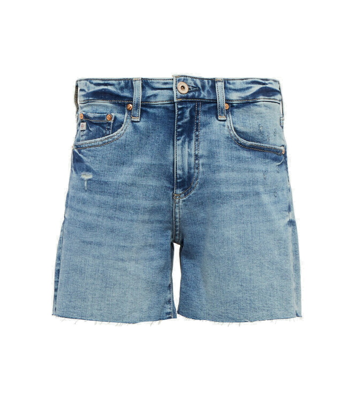 Photo: AG Jeans - Ex-Boyfriend mid-rise denim shorts
