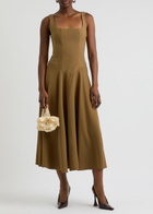 Odd Muse The Ultimate Muse Jersey Midi Dress Olive