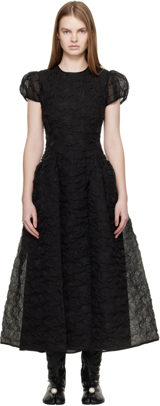 Photo: Cecilie Bahnsen Black CBcleopatra Midi Dress