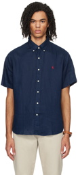 Polo Ralph Lauren Navy Buttoned Shirt