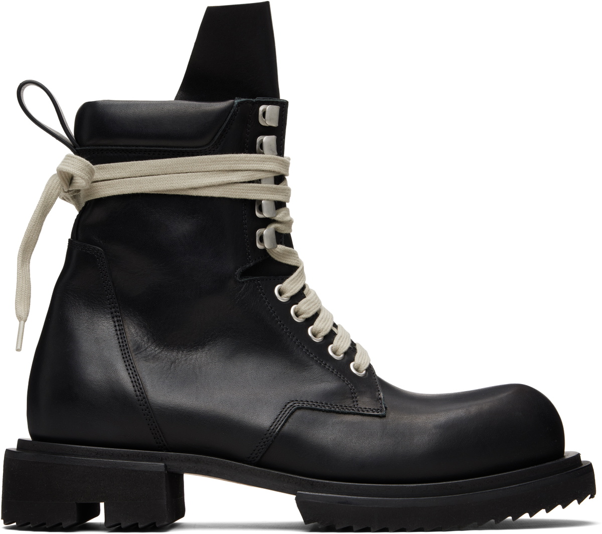 Rick Owens Black Temple Low Army Gabe Boots Rick Owens