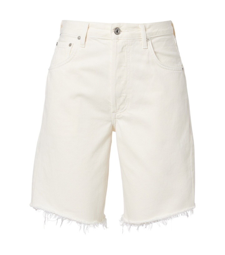 Photo: Citizens of Humanity Ayla denim Bermuda shorts