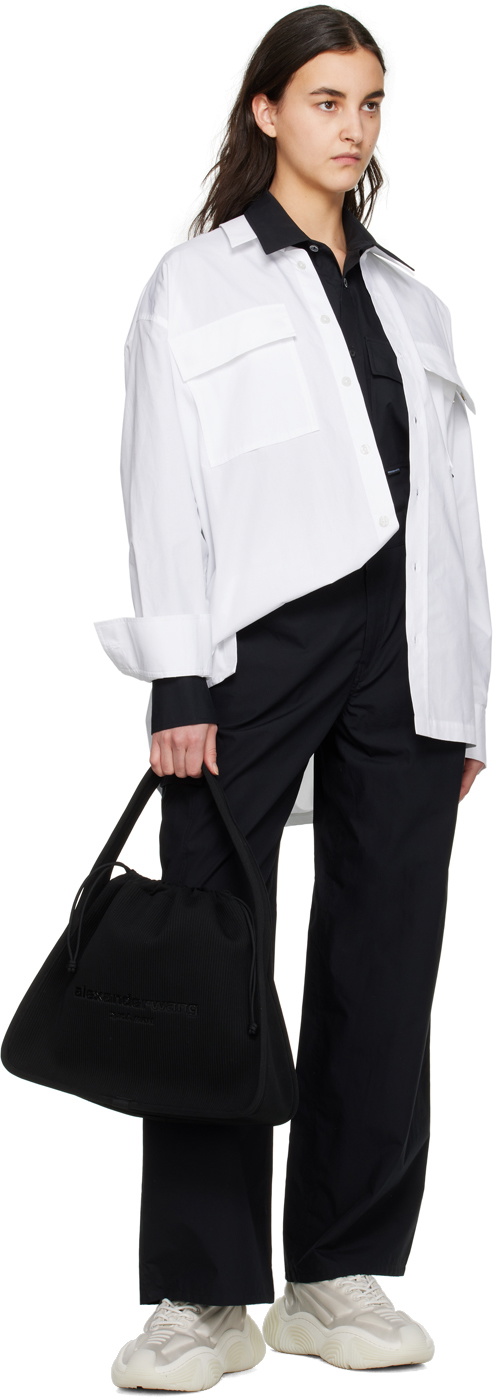 alexanderwang.t Black Oversized Shirt