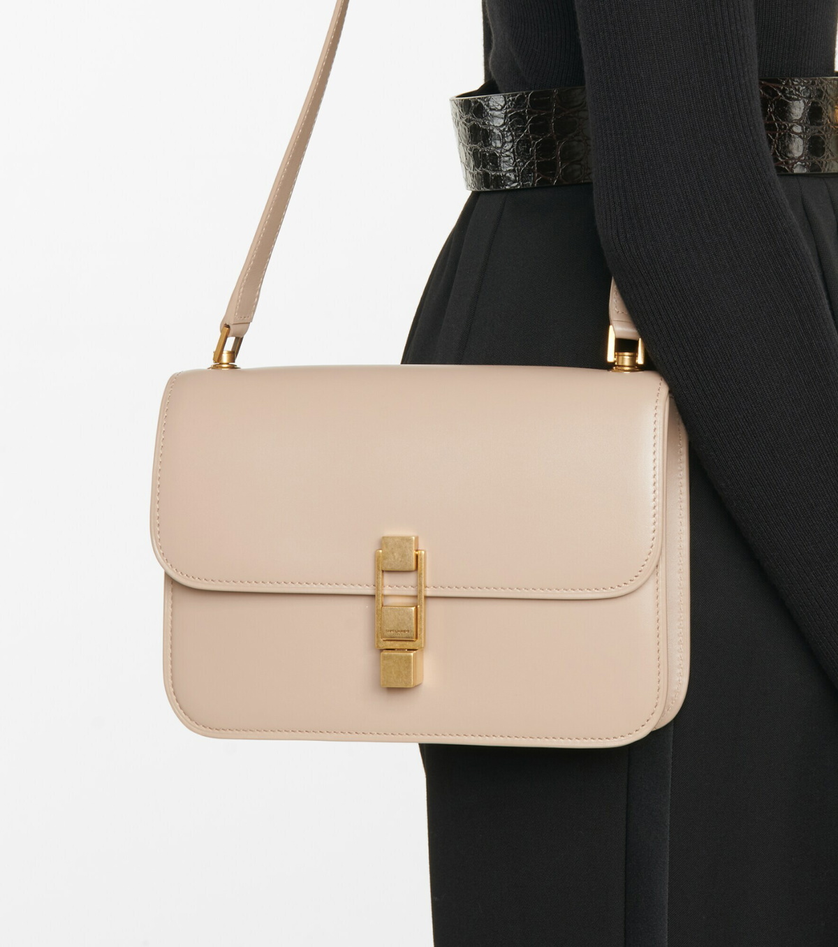 Saint Laurent Le Carré leather shoulder bag Saint Laurent