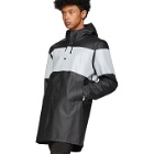 Stutterheim Black Reflective Stripe Stockholm Raincoat