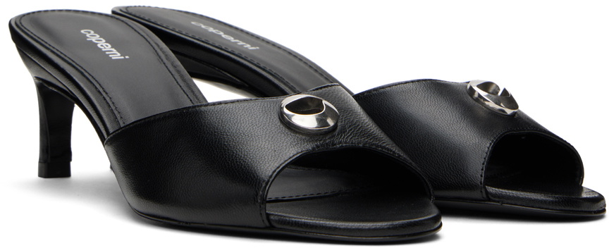 【関税込み】Logo Mules - Coperni - Black - Leather Coperni Black Low Logo Mules Coperni