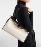 Alaïa Le Click Pocket Large canvas tote bag