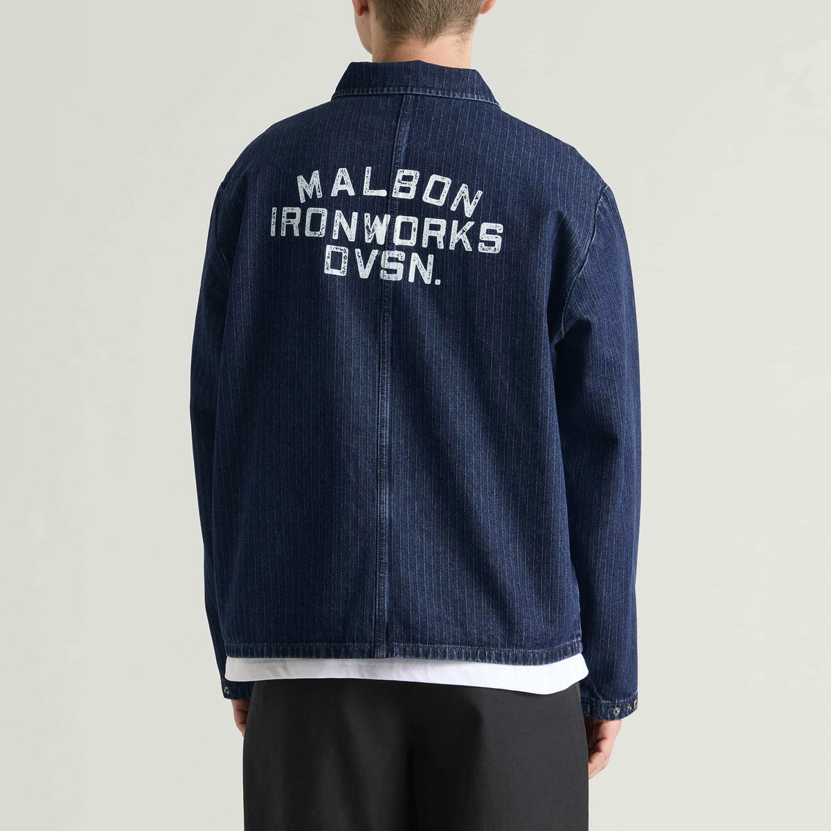 Malbon Men's Foreman Jacket in Blueberry