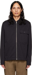 Vince Black Zip Front Jacket