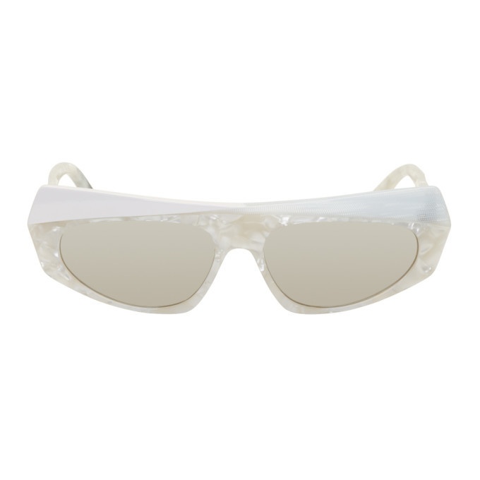 Photo: Alain Mikli Paris White Pose Sunglasses