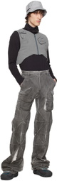 Uncertain Factor Gray Dustman Particle Storm Cargo Pants