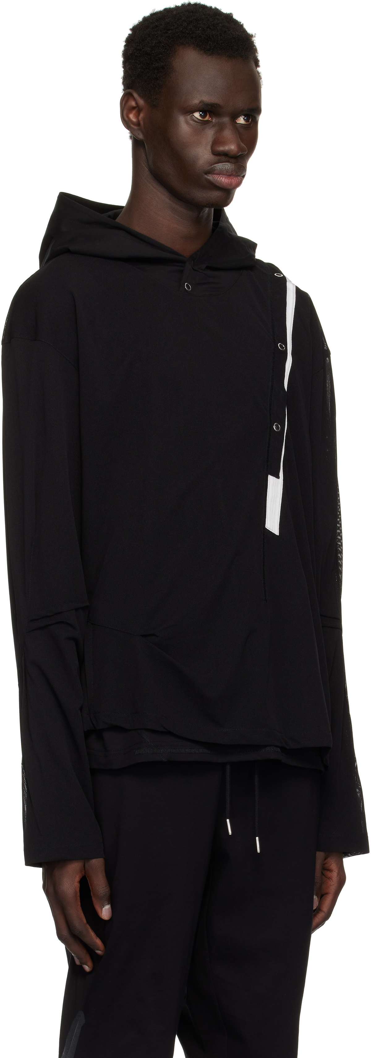 Kiko Kostadinov Black Inex Hoodie Kiko Kostadinov