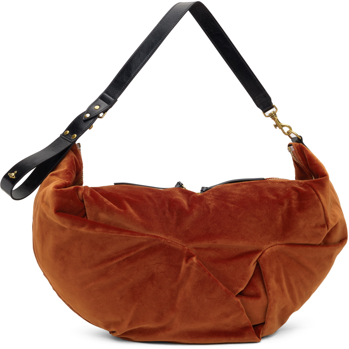 Vivienne Westwood Orange Large Agnes Shoulder Bag Vivienne Westwood