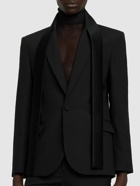 VALENTINO - Tailored Wool Tuxedo Jacket