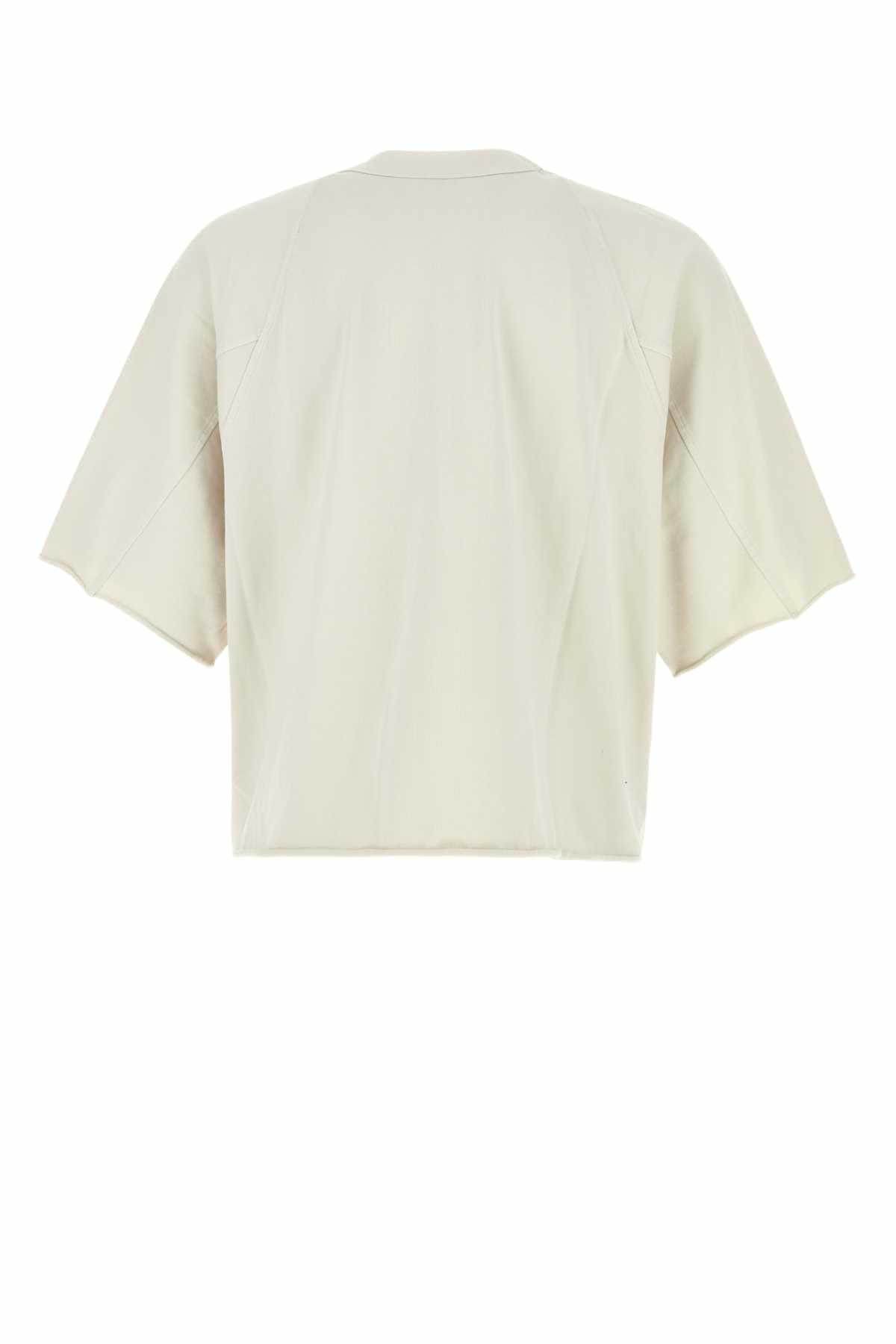 Entire Studios Chalk Cotton Oversize T-shirt