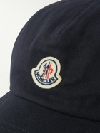 Moncler - Logo-Appliquéd Brushed Cotton-Jersey Baseball Cap