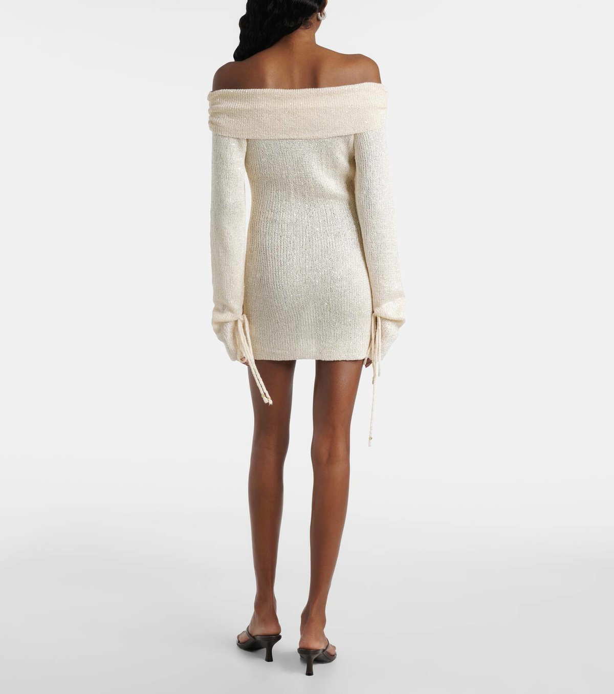 Bananhot Rory sequined knitted minidress