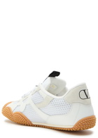 Valentino Garavani Amphibia Panelled Mesh Sneakers White