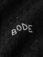 BODE - Cotton-Blend Lace Shirt - Black