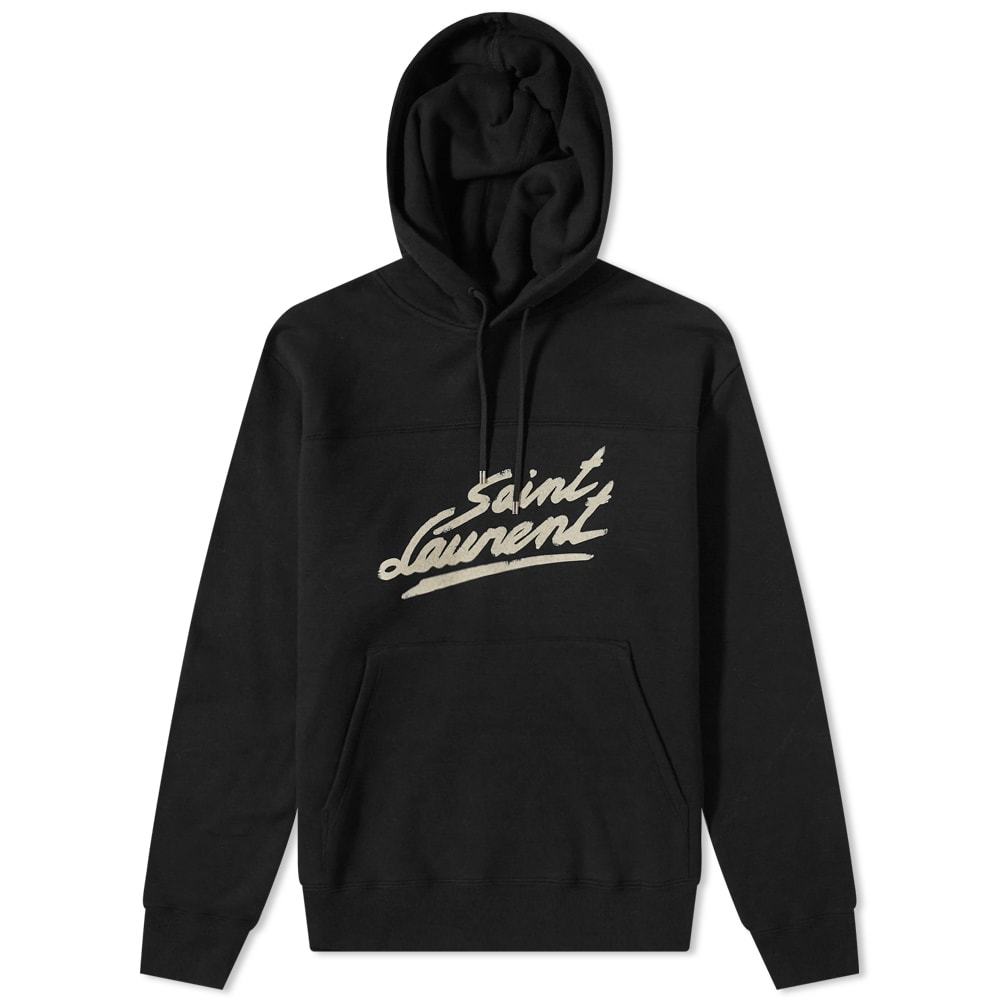 Saint Laurent Marker Logo Hoody Saint Laurent