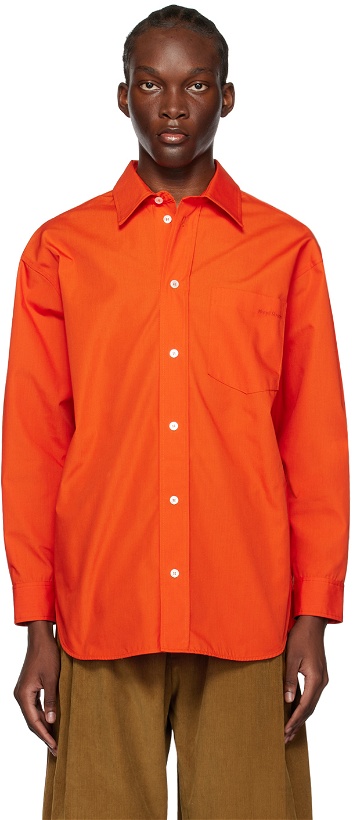 Photo: Meryll Rogge Orange Classic Shirt